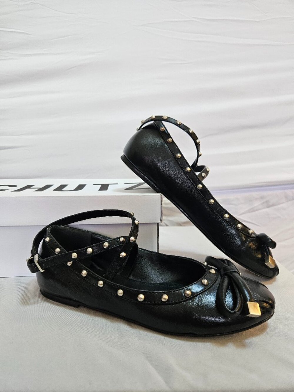 Studded Ballet Flats